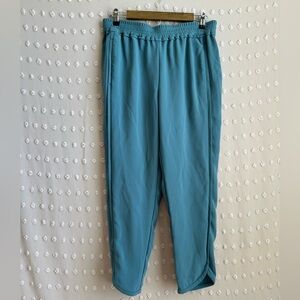 J. Crew Reese Tulip Hem Pull On Joggers 8 Blue